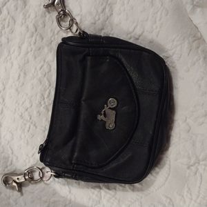 Pre-owned Black Small Motorcycle Pouch